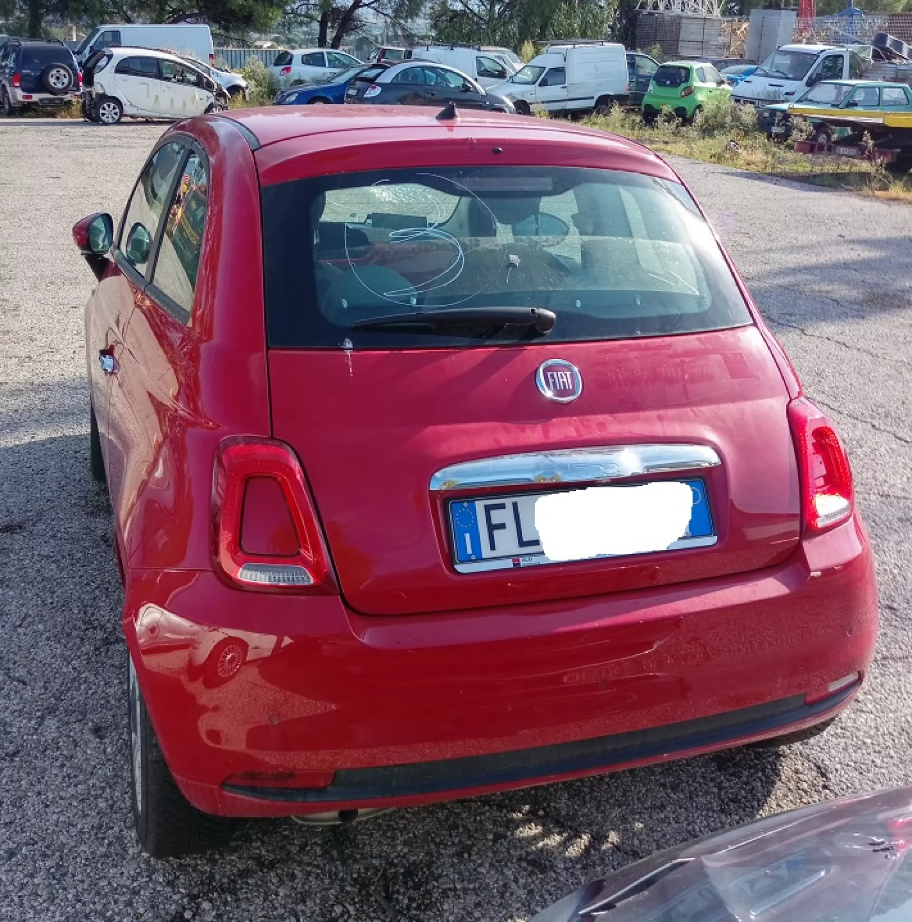 Fiat 500 1.2 benzina 70cv anno 08-2017